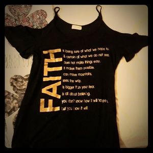 Faith shirt